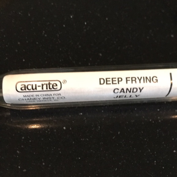 Acu-rite Deep Frying Candy Jelly Glass Thermometer - Picture 2 of 2